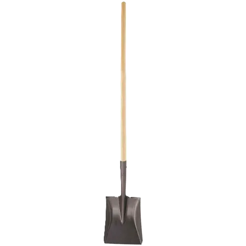 Long Handle Square Point Shovel