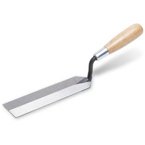 2"X8" Margin Trowel w/ Wood Handle
