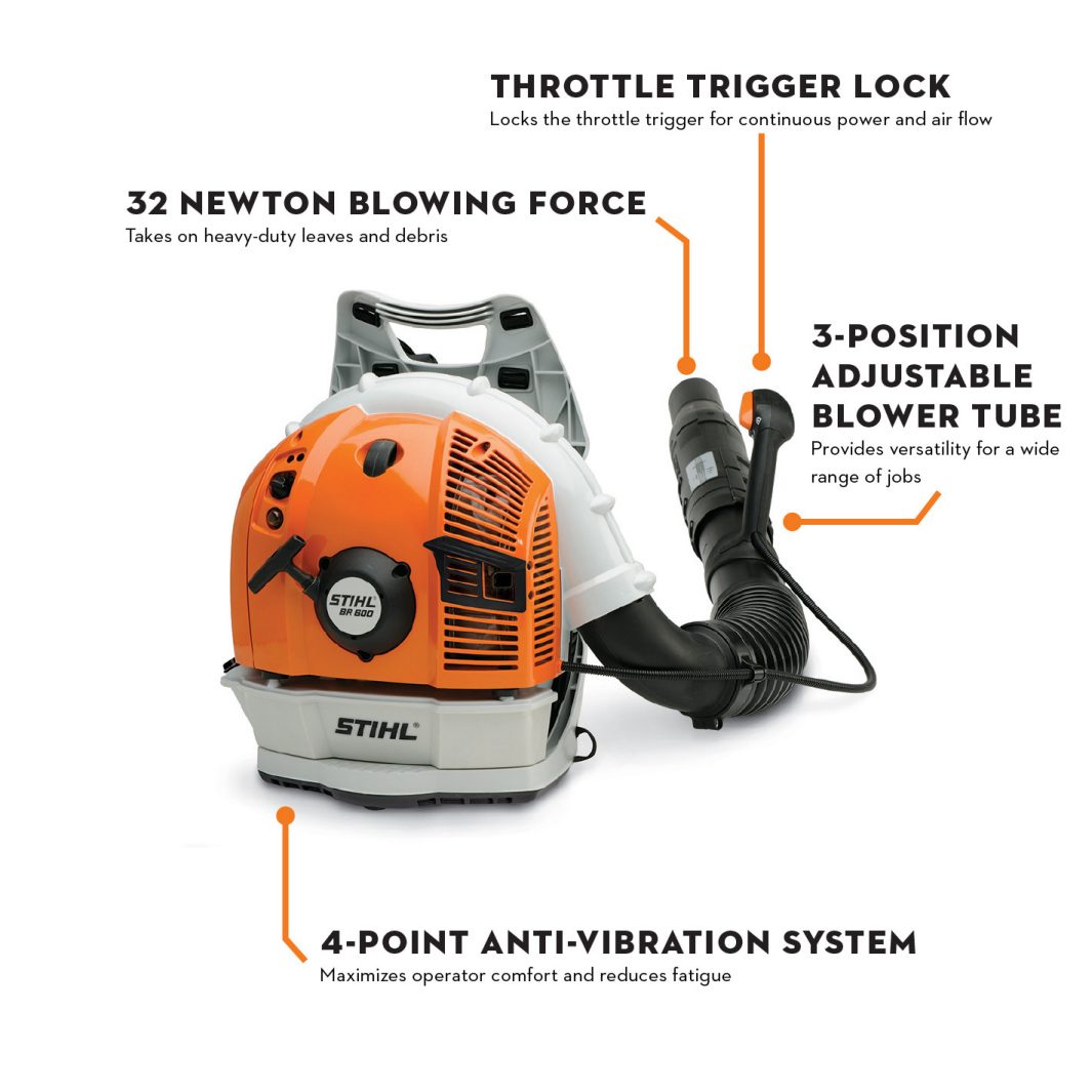 Stihl BR 600 Gasoline Backpack Blower