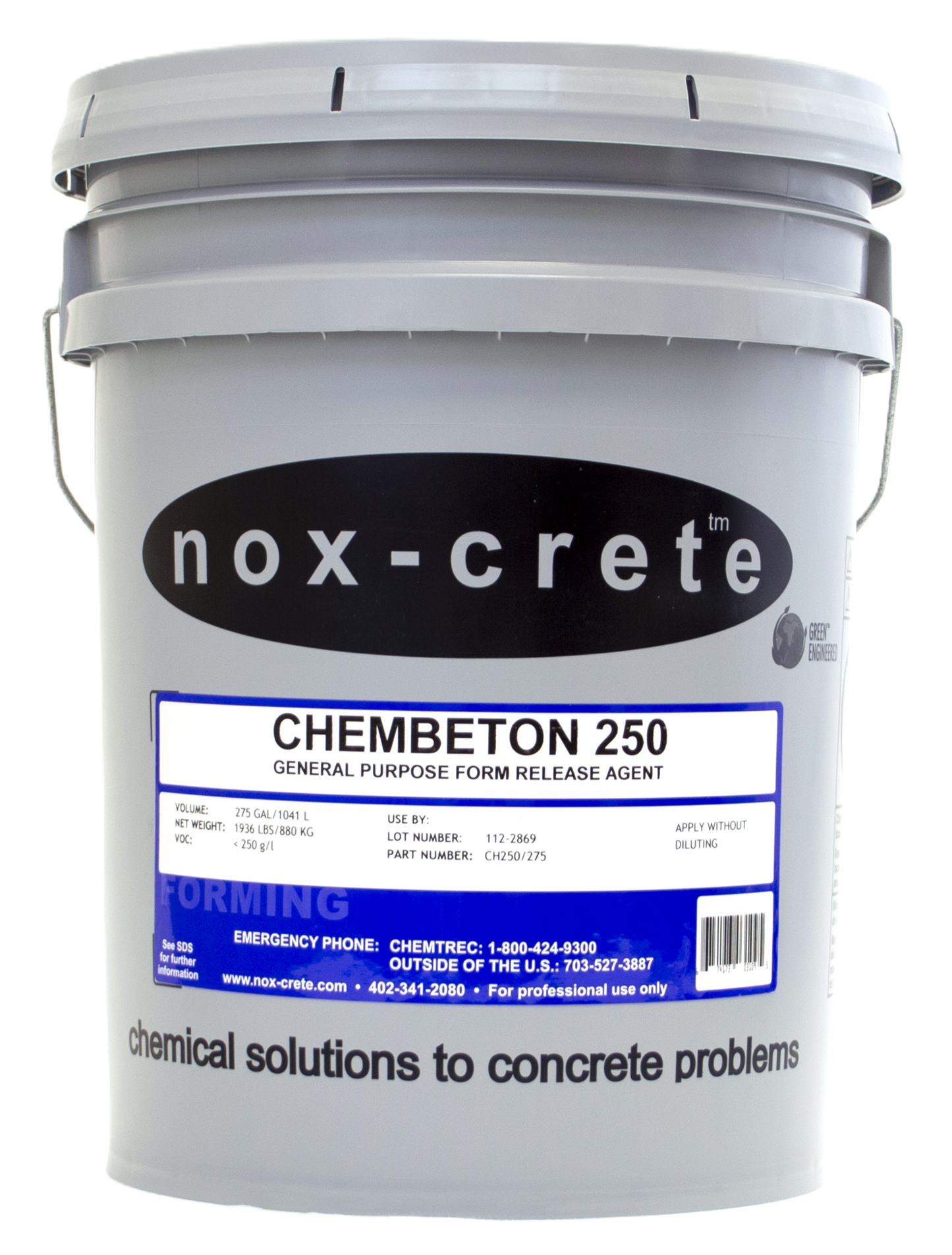 Nox-Crete Chembeton 250 Form Release