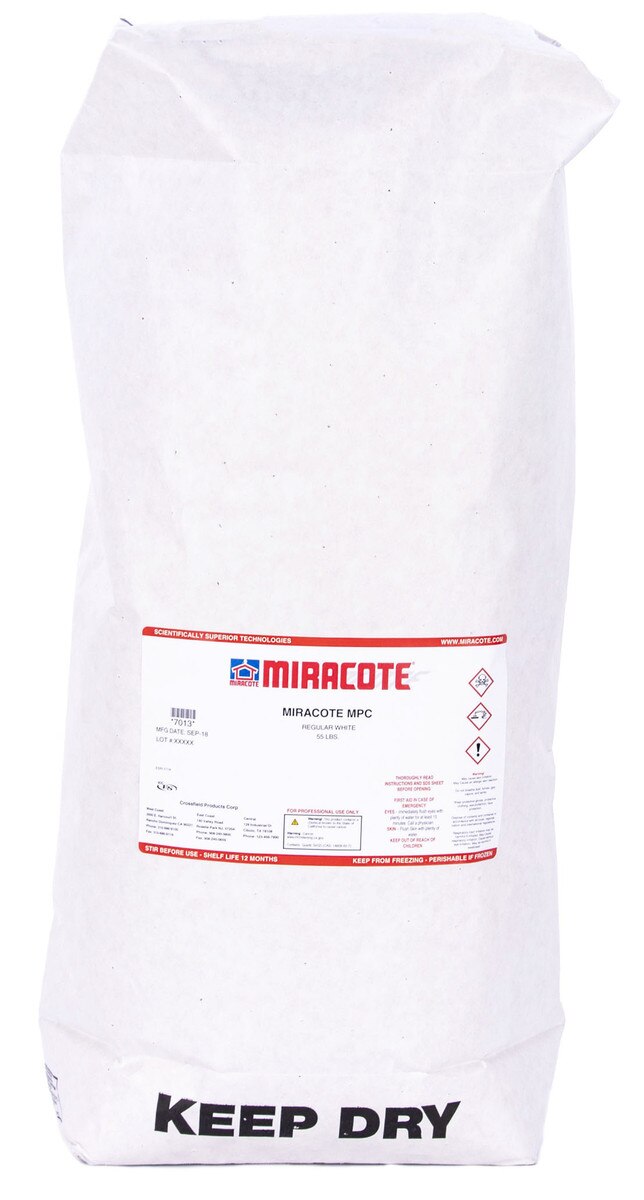 Miracote MPC Regualr White Powder, 55lb Bag