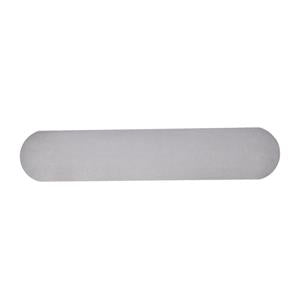 20" Fully Rounded Steel Hand Trowel w/ Durasoft Handle