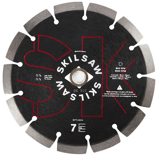 SKIL 7" Segmented Diamond Blade