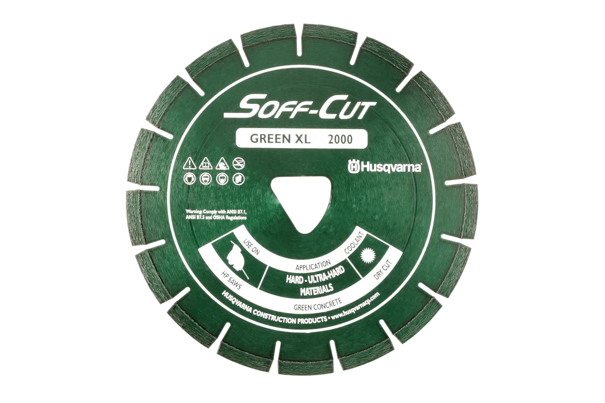 XL-2000 Soff-Cut Early Entry Blade, Green