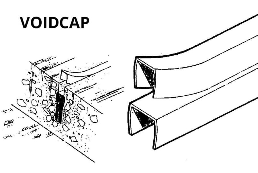 Plastic Void Cap for Expansion Joint, 50-10'pcs (500l/f)