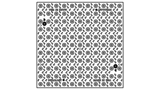 Bolt-Together Cast Iron Detectable Warning Plate (ADA Tile)
