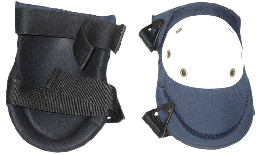 Knee Pads, Poly Swivel w/ 1-1/2" Nylon Strap & Buckle