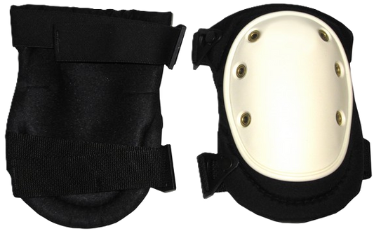 Knee Pads, Poly w/ 1-1/2" Strap & Buckle