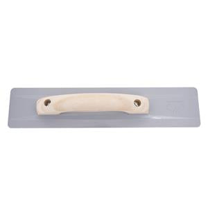 16" Beveled Cast Magnesium Hand Float w/ Wood Handle