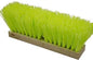 16" Green Poly Hi-Vis Street Broom