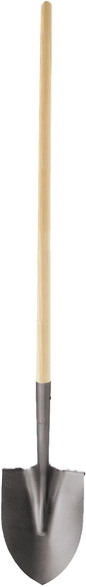 Long Handle Round Point Shovel