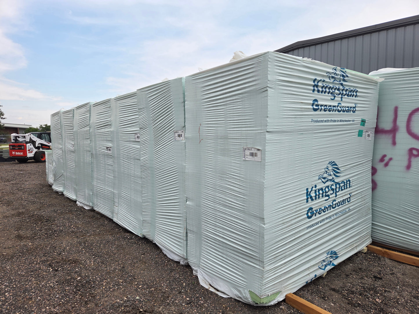 4' X 8' GreenGuard Foam Insulation, 40psi