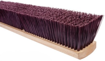 Coarse Brown Polystyrene A-Line Floor Brush