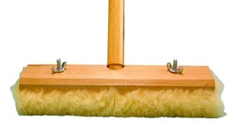 18" Virgin Wool Wax Applicator w/ 54" Handle