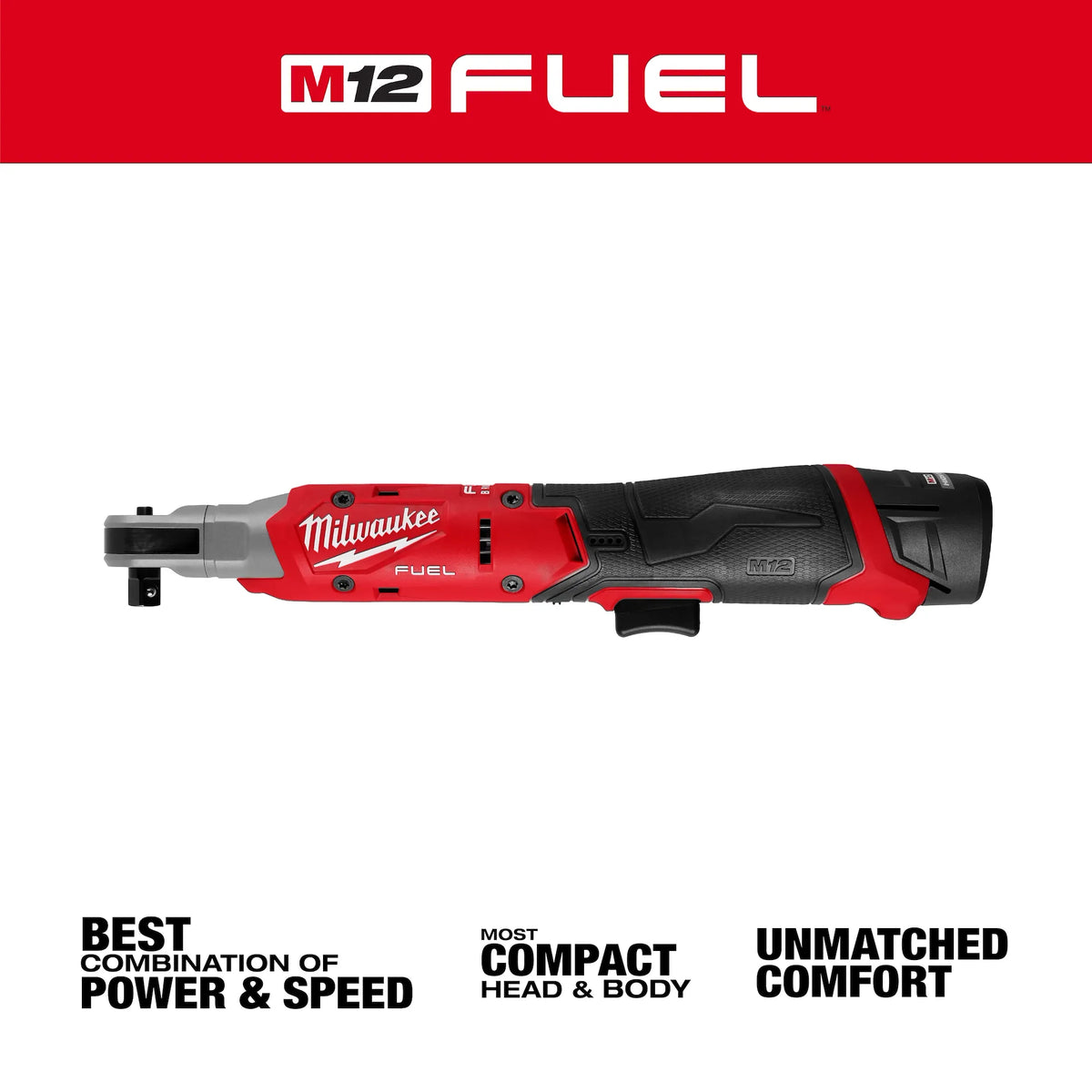 Milwaukee M12 FUEL™ 3/8" Ratchet Kit