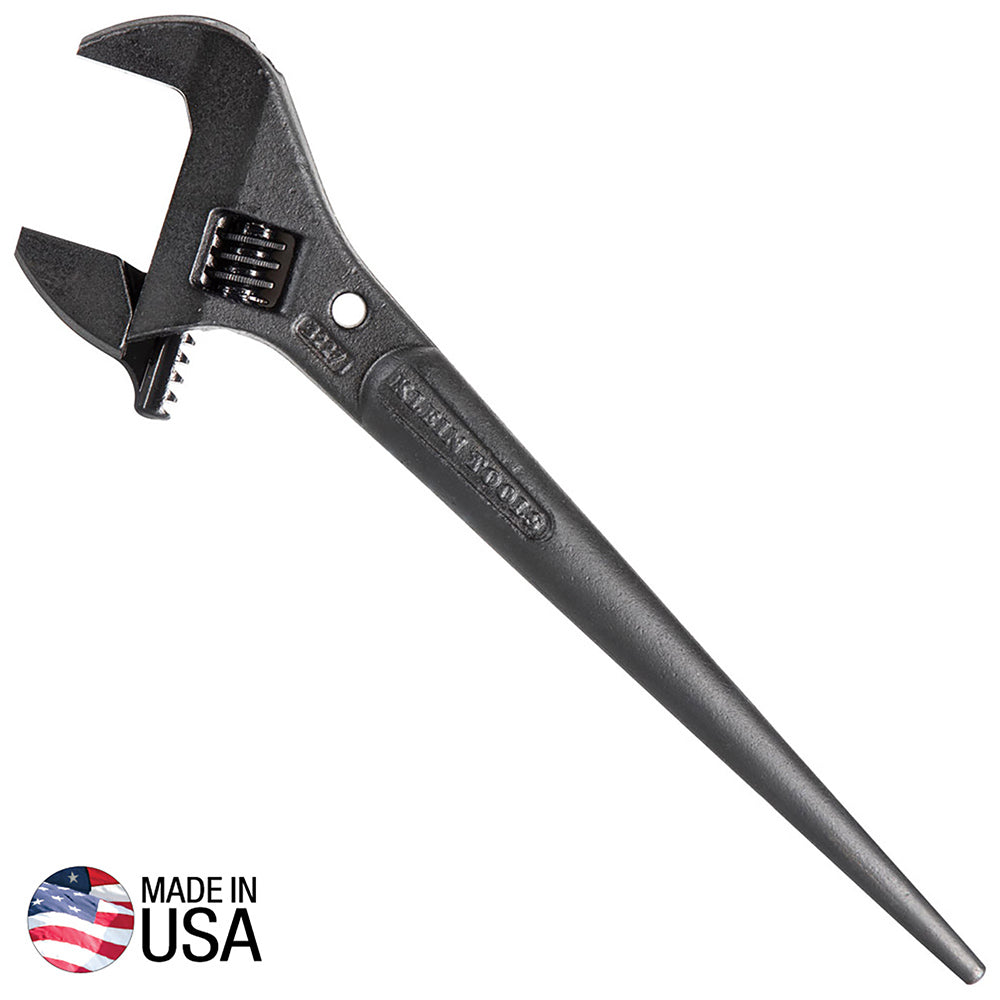 Adjustable Spud Wrench, 10-Inch, 1-7/16-Inch, Tether Hole