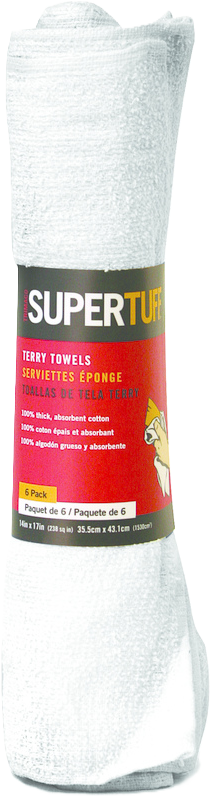 Terry Towels, 6pc