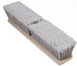 18" Grey Flagged Polystyrene Floor Wash Brush