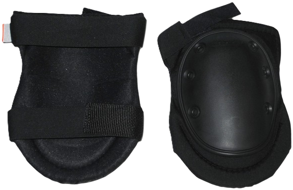 Knee Pads, Poly w/ Velcro Strap