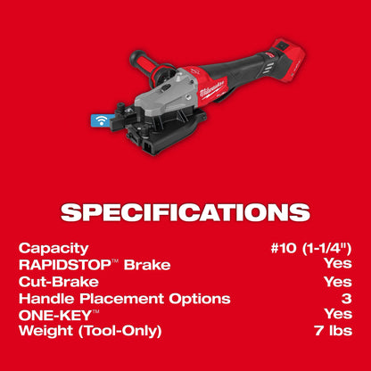 Milwaukee M18 FUEL™ #10 (1-1/4") Rebar Cutter