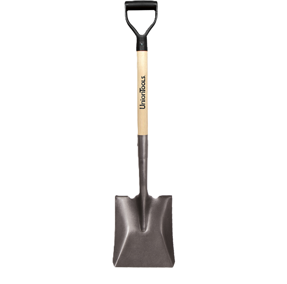 Square Point Shovel w/ D-Grip Handle