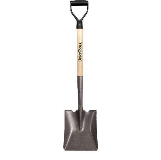 Square Point Shovel w/ D-Grip Handle