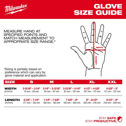 Milwaukee Cut Level 1 Nitrile Dipped Gloves