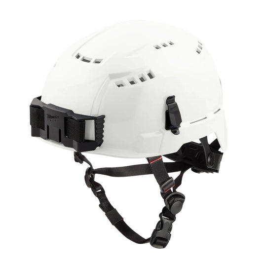 Milwaukee BOLT™ White Vented Safety Helmet (USA) - Type 2, Class C