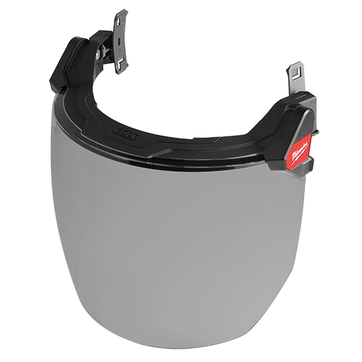 Milwaukee BOLT™ Full Face Shield - Gray Dual Coat Lens (Compatible with Milwaukee® Safety Helmets & Hard Hats)
