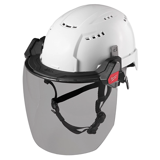 Milwaukee BOLT™ Full Face Shield - Gray Dual Coat Lens (Compatible with Milwaukee® Safety Helmets & Hard Hats)