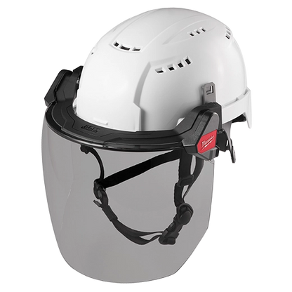 Milwaukee BOLT™ Full Face Shield - Gray Dual Coat Lens (Compatible with Milwaukee® Safety Helmets & Hard Hats)