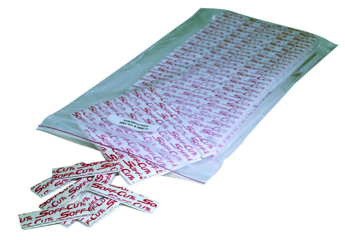 Soff-Cut Joint Protectors, Red (150pcs)