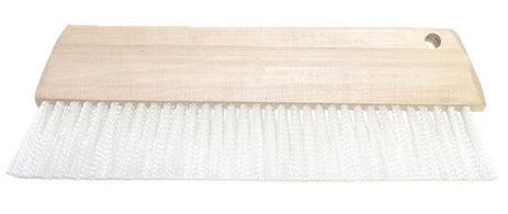 Hand-Held Finishing Broom, Clear Polystyrene