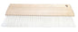 Hand-Held Finishing Broom, Clear Polystyrene