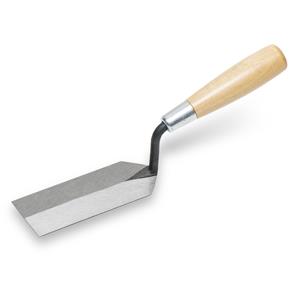 2"X5" Margin Trowel w/ Wood Handle