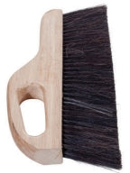 Horsehair/Poly Handheld Finishing Brush w/ Molded Handle