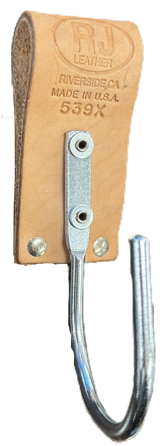 Leather Float/Utility Hook w/ Belt Clip