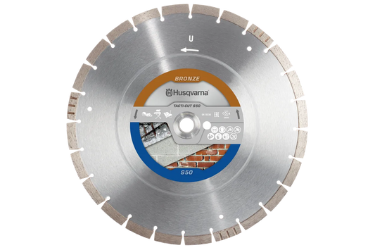 Tacti-Cut S50 14" Diamond Blade, Cured Concrete