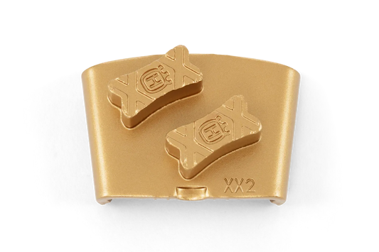 Vari-Grind EZ SHARXX Double Segment Diamond Bit, 25grit - Soft Bond (3pcs)