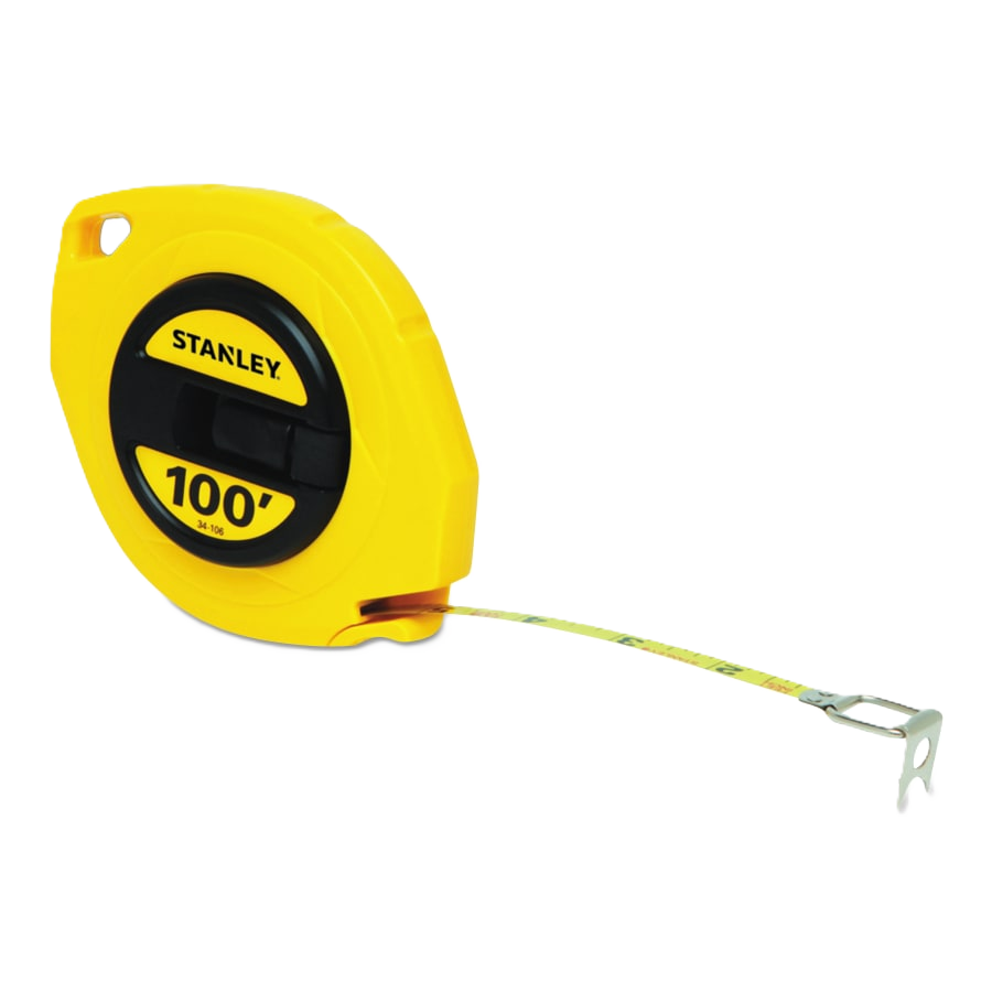 Stanley Steel Long Tape, 3/8 in x 100 ft