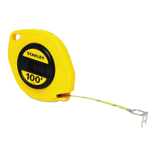 Stanley Steel Long Tape, 3/8 in x 100 ft