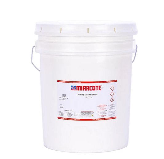 Miracote MiraStamp Liquid Polymer, 5 Gallon Pail