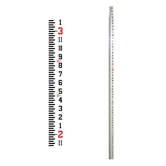 Fiberglass 20 ft Rectangular Series (CR) — Inches Grad