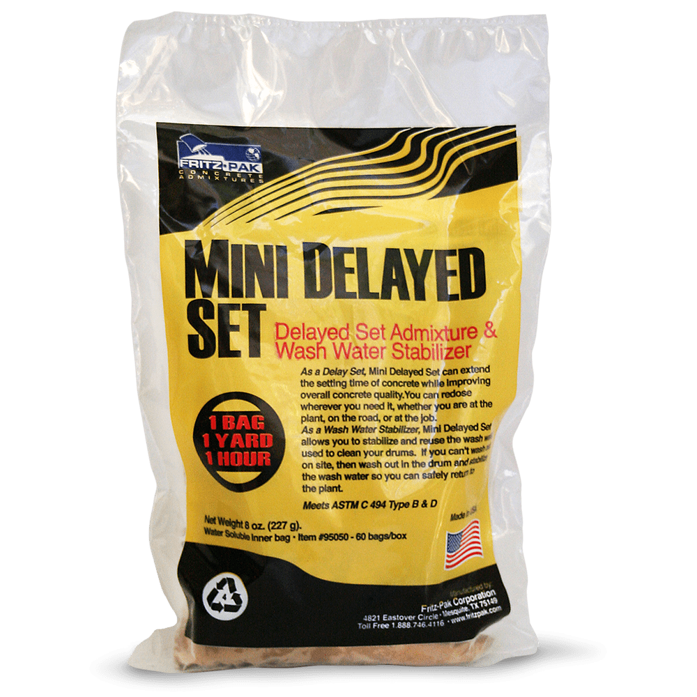 Mini Delayed Set, 8oz bag (1 bag, 1 yard, 1hour)