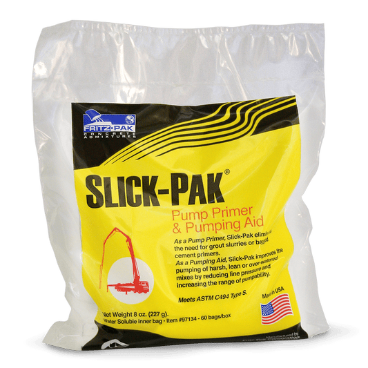 Slick-Pak, Concrete Pump Aid & Primer (8oz bag, 4-5cu/yd)