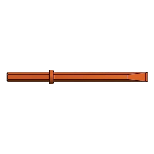 14" Chisel Paving Breaker Bit, 1" Shank