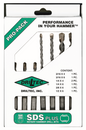SDS-Plus Rotary Hammer Drill Bit, Multipack