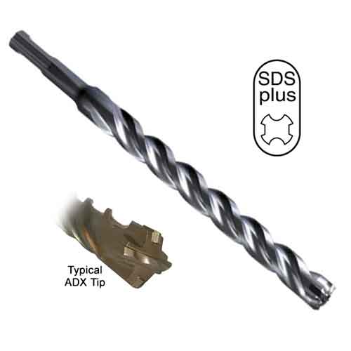 SDS-Plus Rotary Hammer Drill Bit (for reinforced concrete and metal deck)