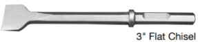 3" X 20" Paving Breaker Chisel Bit