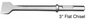 3" X 20" Paving Breaker Chisel Bit